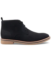 Club Room Men's Nathan Faux-Leather Lace-Up Chukka Boots, Created for Macy's