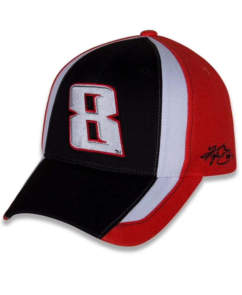 Men's Richard Childress Racing Team Collection Black, White Kyle Busch Restart Adjustable Hat