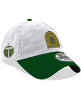 Men's New Era White Portland Timbers Jersey Hook 9TWENTY Adjustable Hat