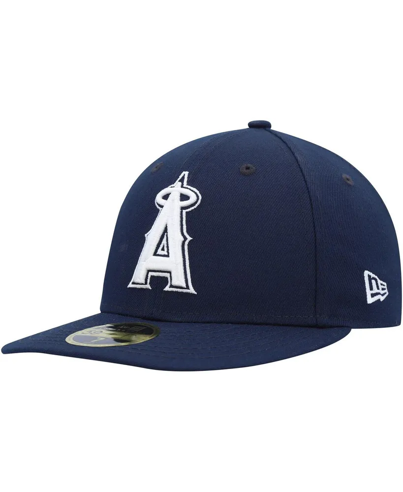 Men's New Era Navy Los Angeles Angels Oceanside Low Profile 59FIFTY Fitted Hat