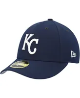 Men's New Era Navy Kansas City Royals Oceanside Low Profile 59FIFTY Fitted Hat