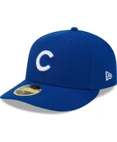 Men's New Era Royal Chicago Cubs White Logo Low Profile 59FIFTY Fitted Hat