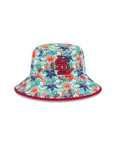 Men's New Era St. Louis Cardinals Tropic Floral Bucket Hat