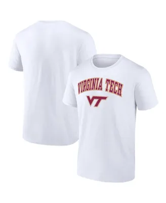 Men's Fanatics White Virginia Tech Hokies Campus T-shirt