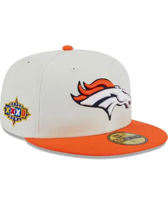 Men's New Era Cream Denver Broncos Retro 59FIFTY Fitted Hat