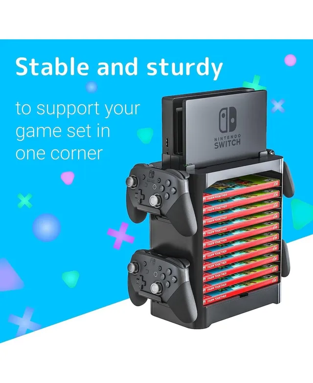 Ring Fit Adventure With Hard Shell 12 Game Caddy, Nintendo Switch 