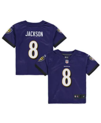 Nike Baltimore Ravens Toddler Boys and Girls Game Jersey Lamar Jackson