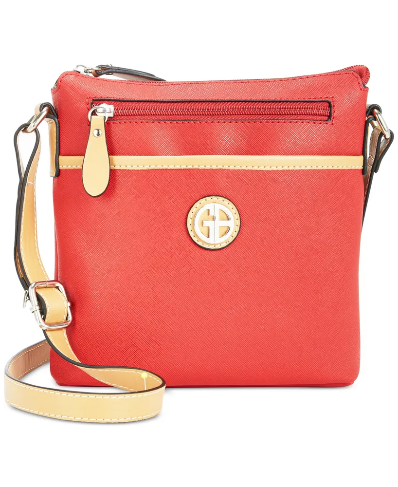 Giani Bernini Saffiano North South Crossbody, Created for Macy's