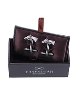 Trafalgar Off To The Races Horse Head Novelty Cufflinks (1 Pair)