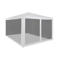 vidaXL Party Tent with 4 Mesh Sidewalls 157.5"x118.1"