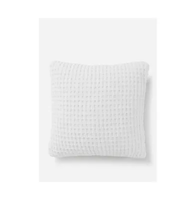 Sunday Citizen Snug Waffle Decorative Pillow, 20" x 20"