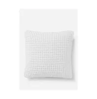 Sunday Citizen Snug Waffle Decorative Pillow, 20" x 20"