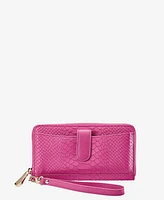 GiGi New York City Leather Phone Wallet