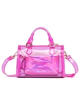 Like Dreams Crystal Mini Clear Hologram Crossbody