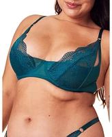 Adore Me Plus Kaia Unlined Quarter Cup Bra