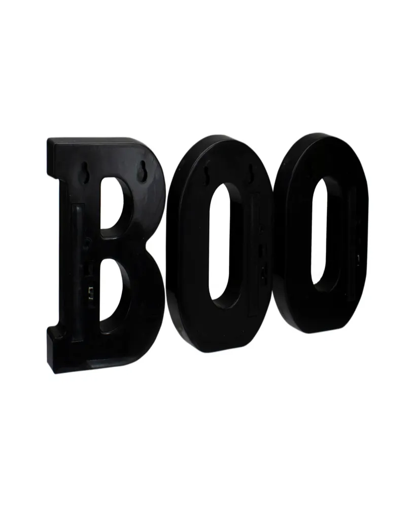6.5" Led Lighted "Boo" Halloween Marquee Sign