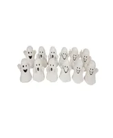 Set of 12 Mini Ghost Decorations, 1.5"