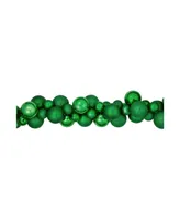 6' 3-Finish Shatter-Resistant Ball Christmas Garland