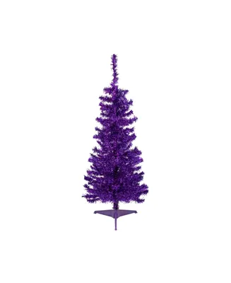 4' Artificial Tinsel Christmas Tree Unlit