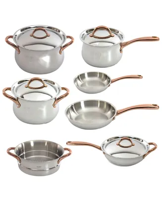 BergHOFF Ouro 18/10 Stainless Steel 11 Piece Cookware Set