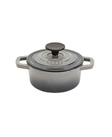 Smith and Clark Cast Iron 1 Quart Enamel Dutch Oven