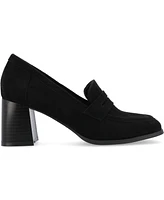 Journee Collection Women's Malleah Heeled Loafers