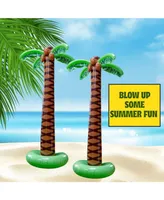 Everything You Need Kicko Inflatable Palm Tree - 2 Pack