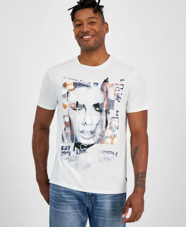 macys mens white t shirts