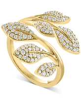 Effy Diamond Vine Motif Bypass Ring (5/8 ct. t.w.) in 14k Gold