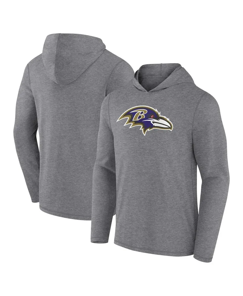 Women's Fanatics Branded Purple Baltimore Ravens Plus Size Primary Logo  Long Sleeve T-Shirt