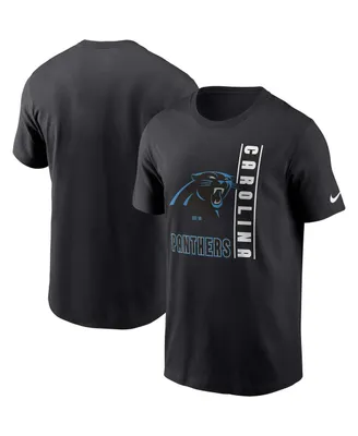 Men's Nike Black Carolina Panthers Lockup Essential T-shirt