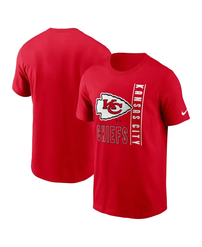 Men's Nike Red Kansas City Chiefs Lockup Essential T-shirt