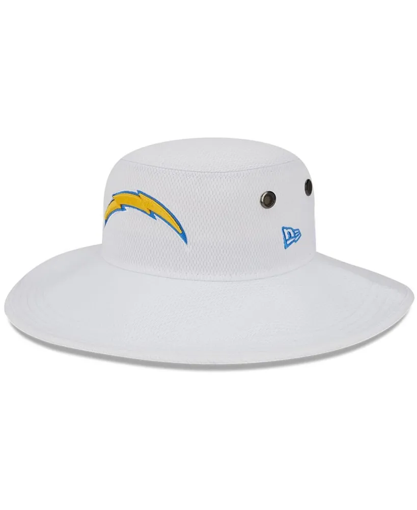 Men's New Era White Los Angeles Chargers 2023 Nfl Training Camp Panama Bucket Hat