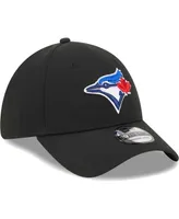 Men's New Era Black Toronto Blue Jays Logo 39THIRTY Flex Hat