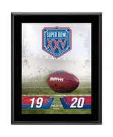 New York Giants 10.5" x 13" Sublimated Super Bowl Champion Plaque Bundle