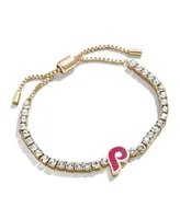 Women's Baublebar Philadelphia Phillies Pull-Tie Tennis Bracelet