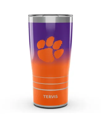 Tervis Tumbler Clemson Tigers 20 Oz Ombre Stainless Steel Tumbler