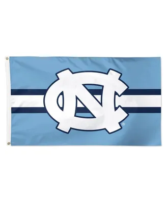 Wincraft North Carolina Tar Heels 3' x 5' Horizontal Stripe Deluxe Single-Sided Flag