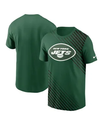 Men's Nike Green New York Jets Yard Line Fashion Asbury T-shirt