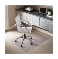 Emma+Oliver 45'' X 53'' Carpet Chair Mat