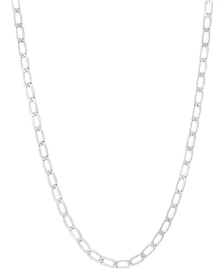Giani Bernini Polished Cable Link 18" Chain Necklace, Created for Macy's