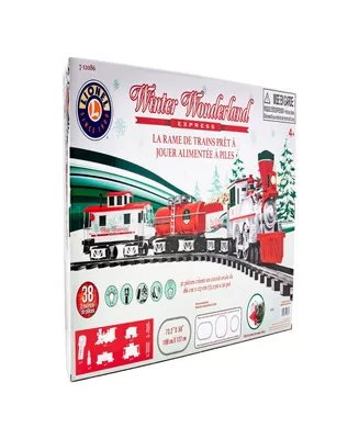 Lionel Winter Wonderland Battery-Operated Ready to Play Train Set with Remote