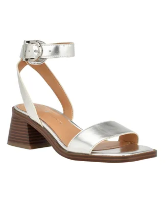 Tommy Hilfiger Women's Tafita Mid Heel Ankle Wrap Sandals