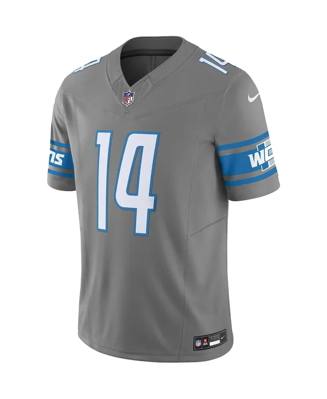 Men's Nike Amon-Ra St. Brown Silver Detroit Lions Vapor F.U.S.E. Limited  Jersey