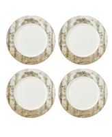 Kit Kemp for Spode Tall Trees 4 Piece Dinner Plates Set, Service for 4