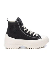 Xti Women's Canvas Platform High-Top Sneakers By