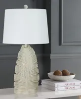 28.5" Casual Resin Table Lamp with Designer Shade