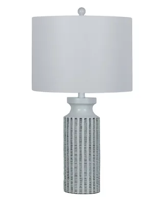 26.5" Accents Column Table Lamp with Designer Shade