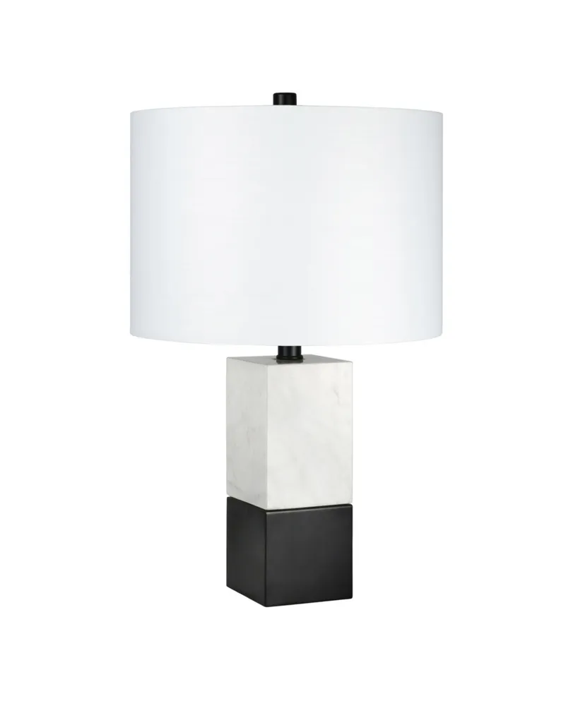 Hudson & Canal Lena 21.5" Linen Shade Tall Table Lamp