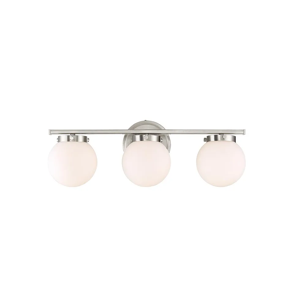 Trade Winds Lighting Antoinette 3-Light 24" Bathroom Vanity Light